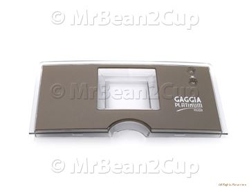 Picture of Gaggia Platinum Vision Silver Front Plate Display G0053/D Assy