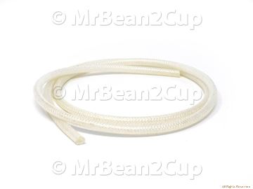 Picture of Gaggia Platinum White Braided Silicon Tube 3x6 in Roll 1m