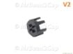 Picture of Gaggia Saeco Black Water Container Valve Insert P0049 V2