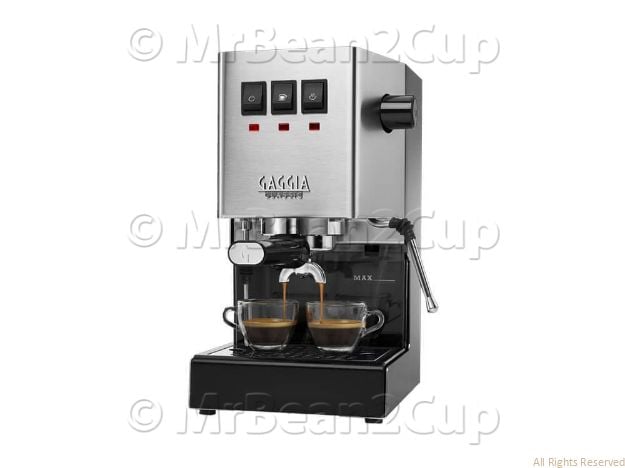 New Gaggia Classic RI9480 Stainless Steel Manual Espresso machine