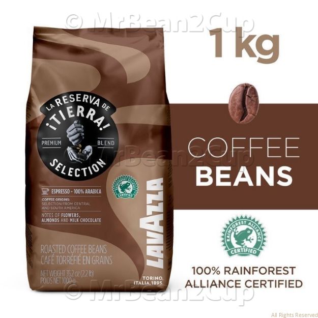 Picture of Lavazza Tierra Coffee Beans - 1kg