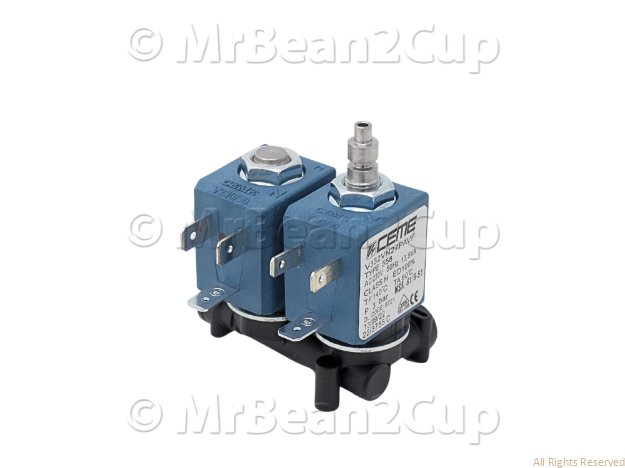 Picture of Delonghi Solenoid Assy for La Specialista EC9155.MB  - EC9255.M - EC9155.GR -EC9155.W - EC9155.YE